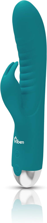 Viben Alluring Come Hither Rabbit Vibrator Ocean Rabbit Vibrators